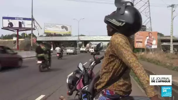 Embouteillage à Conakry en Guinée ; les moto-taxis interdits dans le centre