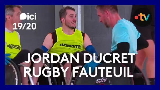 Jeux Paralympiques Paris 2024 : Rencontre avec Jordan Ducret de l'équipe de France de rugby fauteuil