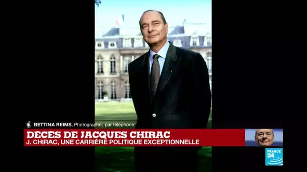 Décès de Jacques Chirac : "C'était un passionné de photographie", assure Bettina Reims