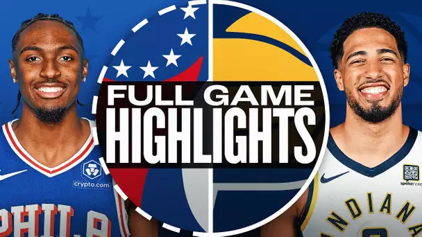 76ERS at PACERS | FULL GAME HIGHLIGHTS | October 27, 2024