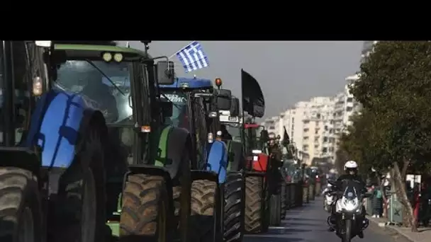 Grèce : les agriculteurs intensifient leur mobilisation