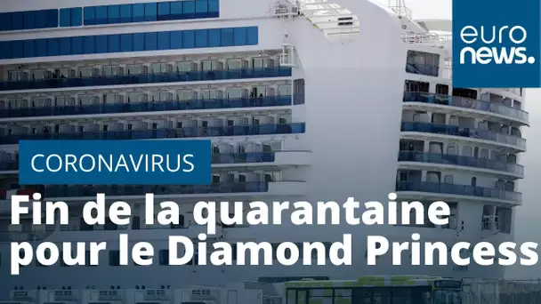 Covid-19 : fin de la quarantaine pour les passagers du Diamond Princess au Japon