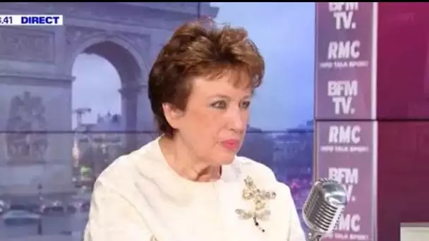 Roselyne Bachelot toute rouge : ne lui parlez pas de son frère porte-parole d'Eric...