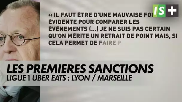 Les premières sanctions sont tombées