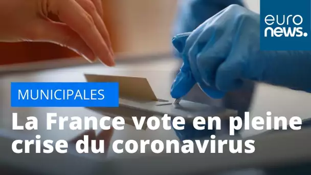 La France vote pour les municipales, en pleine crise du coronavirus