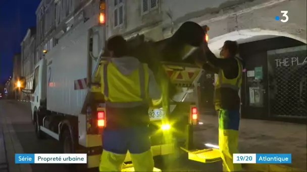 Série "Propreté urbaine et gestion des déchets à La Rochelle" (n°1) : les balayeurs de ville