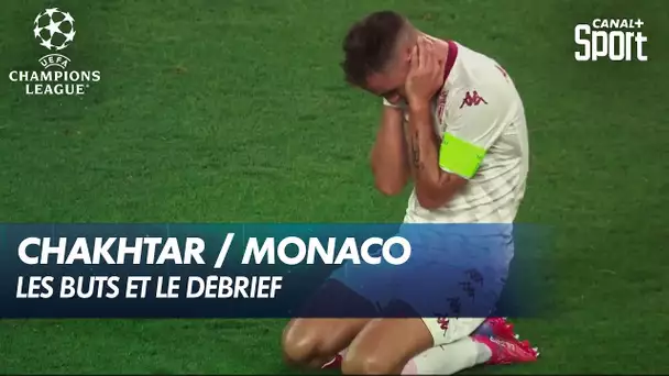 Les buts de Chakhtar Donetsk / Monaco - Ligue des Champions