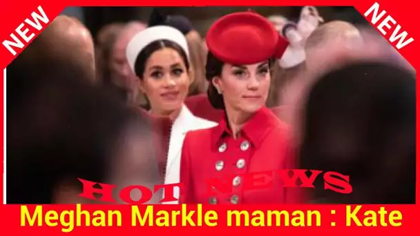 Meghan Markle maman : Kate Middleton et William critiqués pour leur message (trop) tardif