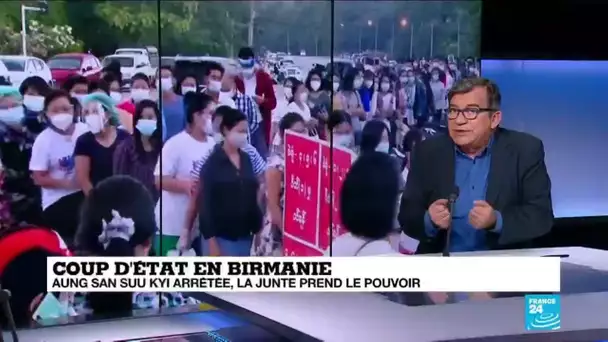 Birmanie : Aung San Suu Kyi arrêtée, le patron de l'armée prend les rennes du pays