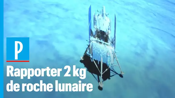 La sonde chinoise Chang’e 5 s’est posée sur la Lune