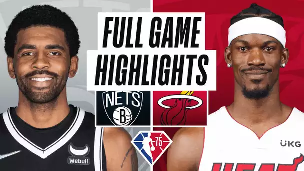 NETS at HEAT | FULL GAME HIGHLIGHTS | February 12, 2022