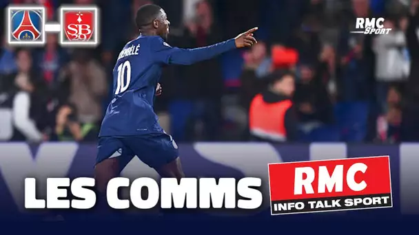 PSG 3-1 Brest : Les comms' RMC du succès parisien