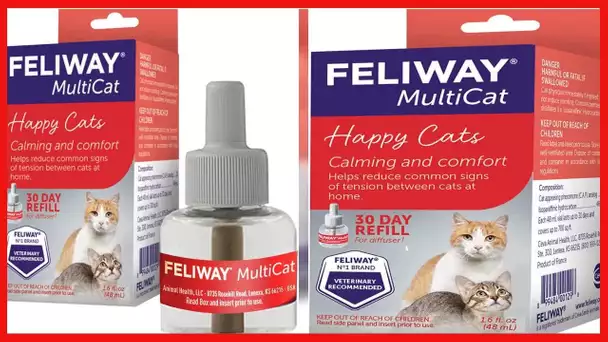 FELIWAY MultiCat Calming Diffuser Refill