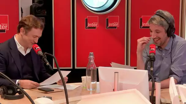 A la rédaction de Valeurs Actuelles - Le Sketch avec Renaud Capuçon