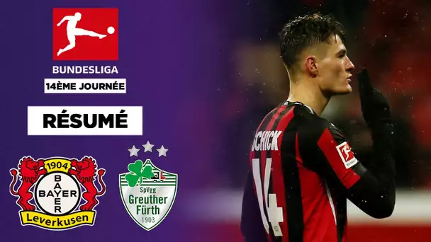 Résumé – Bundesliga : Quadruplé de Schick et le Bayer Leverkusen explose Greuther Fürth 7-1 !