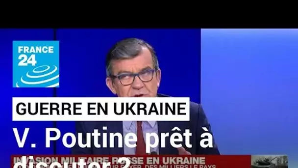 Vladimir Poutine pourrait envoyer une délégation pour des pourparlers avec l'Ukraine à Minsk