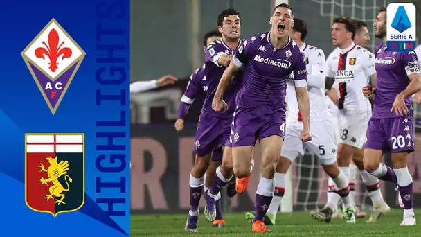 Fiorentina 1-1 Genoa | Milenkovic all'ultimo secondo risponde a Pjaca | Serie A TIM