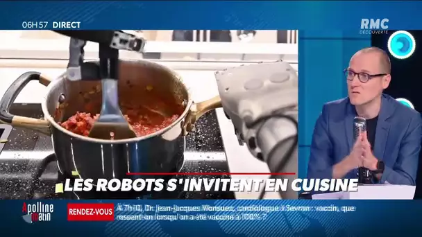 Les robots s'inventent en cuisine