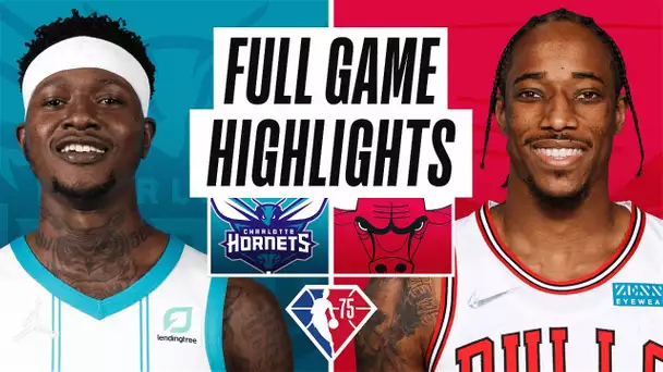 HORNETS at BULLS | FULL GAME HIGHLIGHTS | November 29, 2021