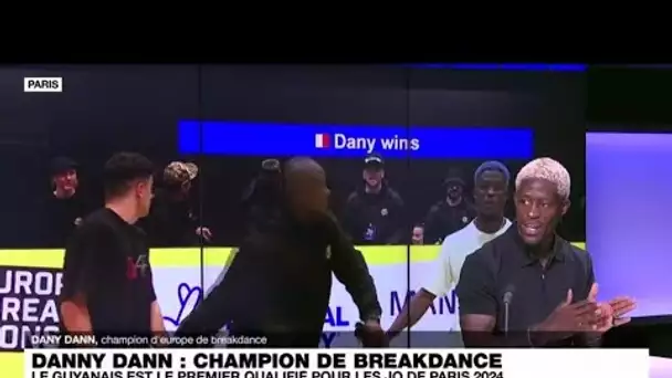 Dany Dann, champion de breakdance: "Avec les Jeux, le breaking vit un moment historique"