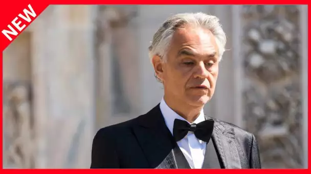 ✅  Andrea Bocelli et toute sa famille atteints du coronavirus : « Un cauchemar »