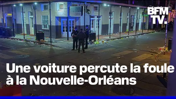 États-Unis: une voiture percute la foule à la Nouvelle-Orléans, au moins 10 morts et 30 blessés