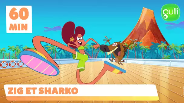 ZIG ET SHARKO SAISON 4 🌊 Attrape MARINA si tu peux !!!! 🦵🏃‍♀️ (Compilation d'épisodes en entier)