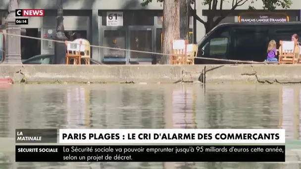 Paris plages : le cri d'alarme des commerçants