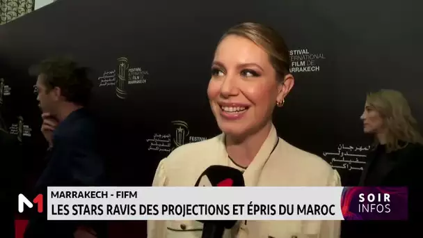 Marrakech-FIFM: les stars ravis des projections et épris du Maroc