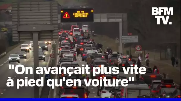 Un éboulement en Savoie bloque plus de 10.000 automobilistes pendant plusieurs heures