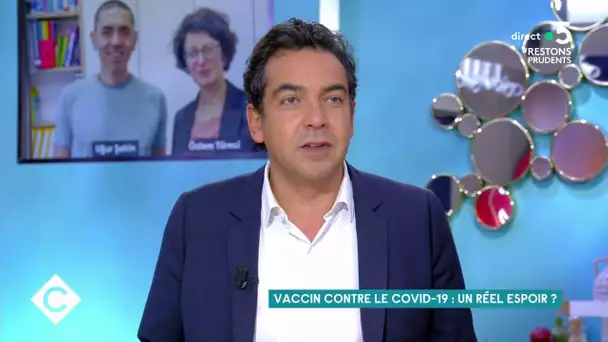 Vaccin contre le Covid-19 : immense espoir et grande prudence - C à Vous - 10/11/2020