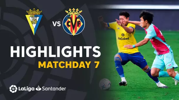 Highlights Cádiz CF vs Villarreal CF (0-0)