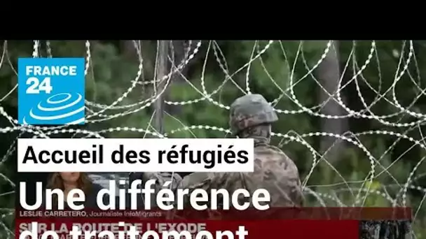 Accueil des réfugiés : une différence de traitement selon les populations • FRANCE 24