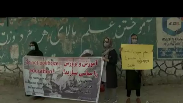 Les talibans répriment une manifestation de femmes pour le droit à l'éducation