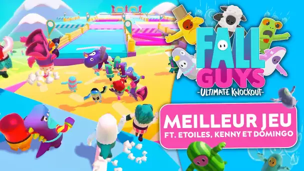 Fall Guys #2 : Meilleur jeu (ft. Etoiles, Kenny et Domingo)