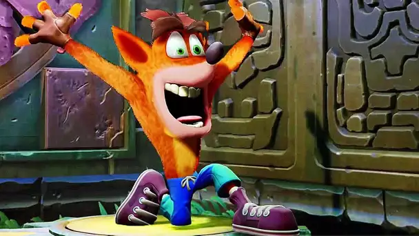 CRASH BANDICOOT Remastered Gameplay Intégral  (2017) PS4