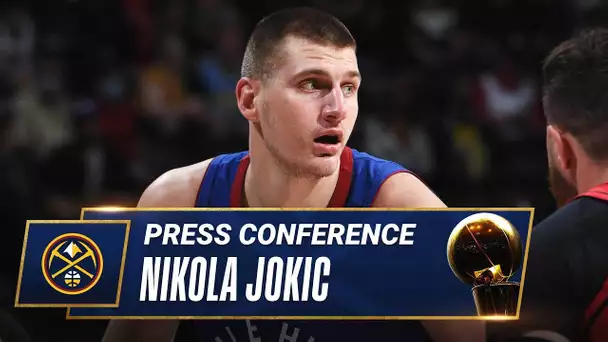 Nikola Jokic Full Game 5 Press Conference 🎤