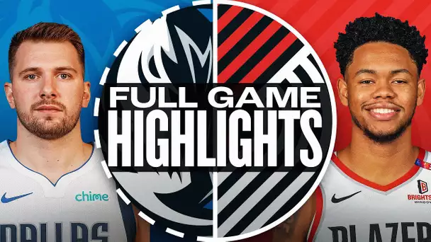 MAVERICKS at TRAIL BLAZERS | FULL GAME HIGHLIGHTS | December 1, 2024