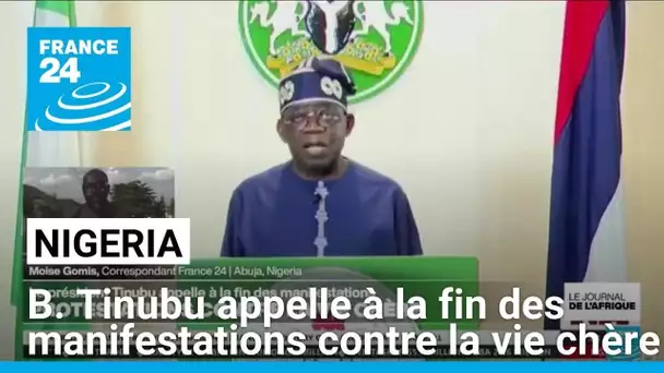 Nigeria : le président appelle à la fin des manifestations contre la vie chère • FRANCE 24