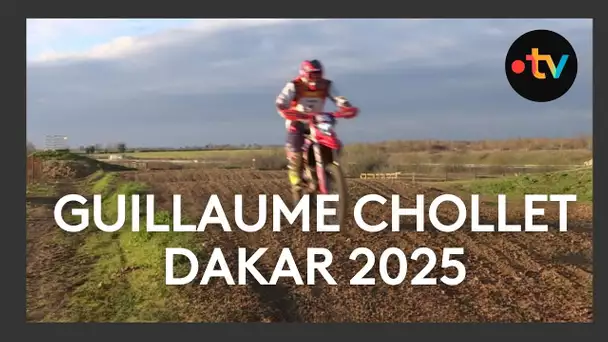 Dakar moto 2025 : préparation de Guillaume Chollet