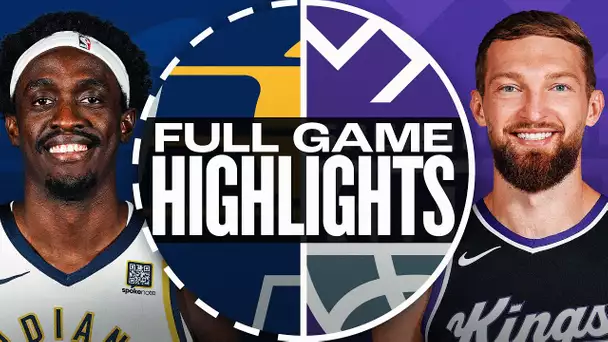 PACERS at KINGS | FULL GAME HIGHLIGHTS | December 22, 2024