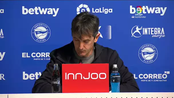 Rueda de prensa Deportivo Alavés vs SD Huesca