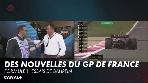 Eric Boullier donne des nouvelles du Grand Prix de France