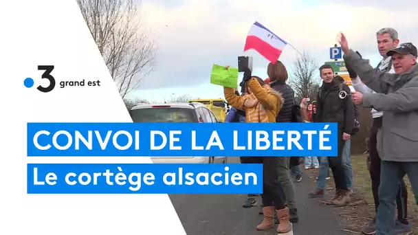 Convoi de la liberté : le cortège alsacien