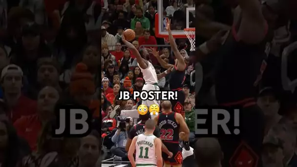 Jaylen Brown Poster Slam! 🏆😤|#Shorts