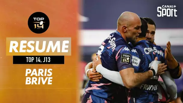 Le résumé de Stade Français - Brive