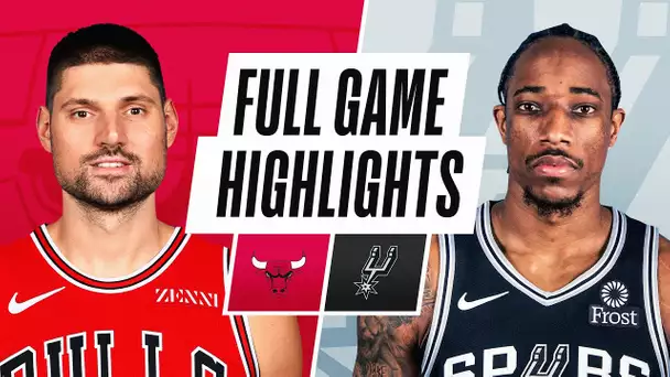 BULLS at SPURS | FULL GAME HIGHLIGHTS | March 27, 2021