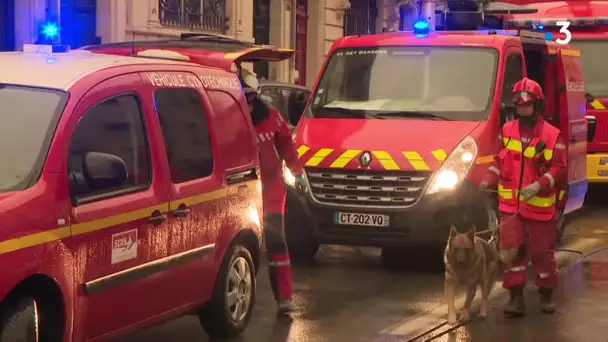 Explosion d'un immeuble rue Borie aux Chartrons à Bordeaux