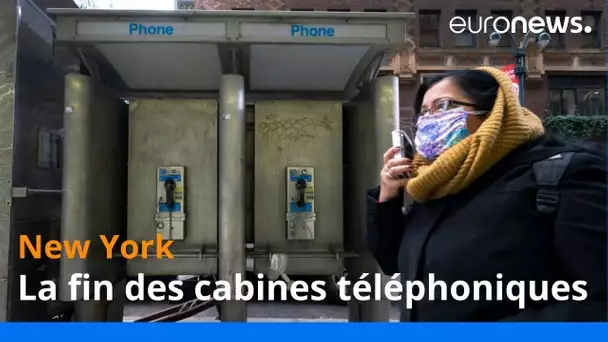 A New York, la fin des cabines téléphoniques