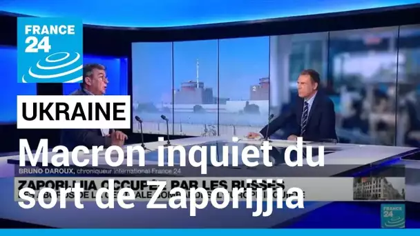 Ukraine : Emmanuel Macron appelle les forces russes à quitter la centrale nucléaire de Zaporijjia